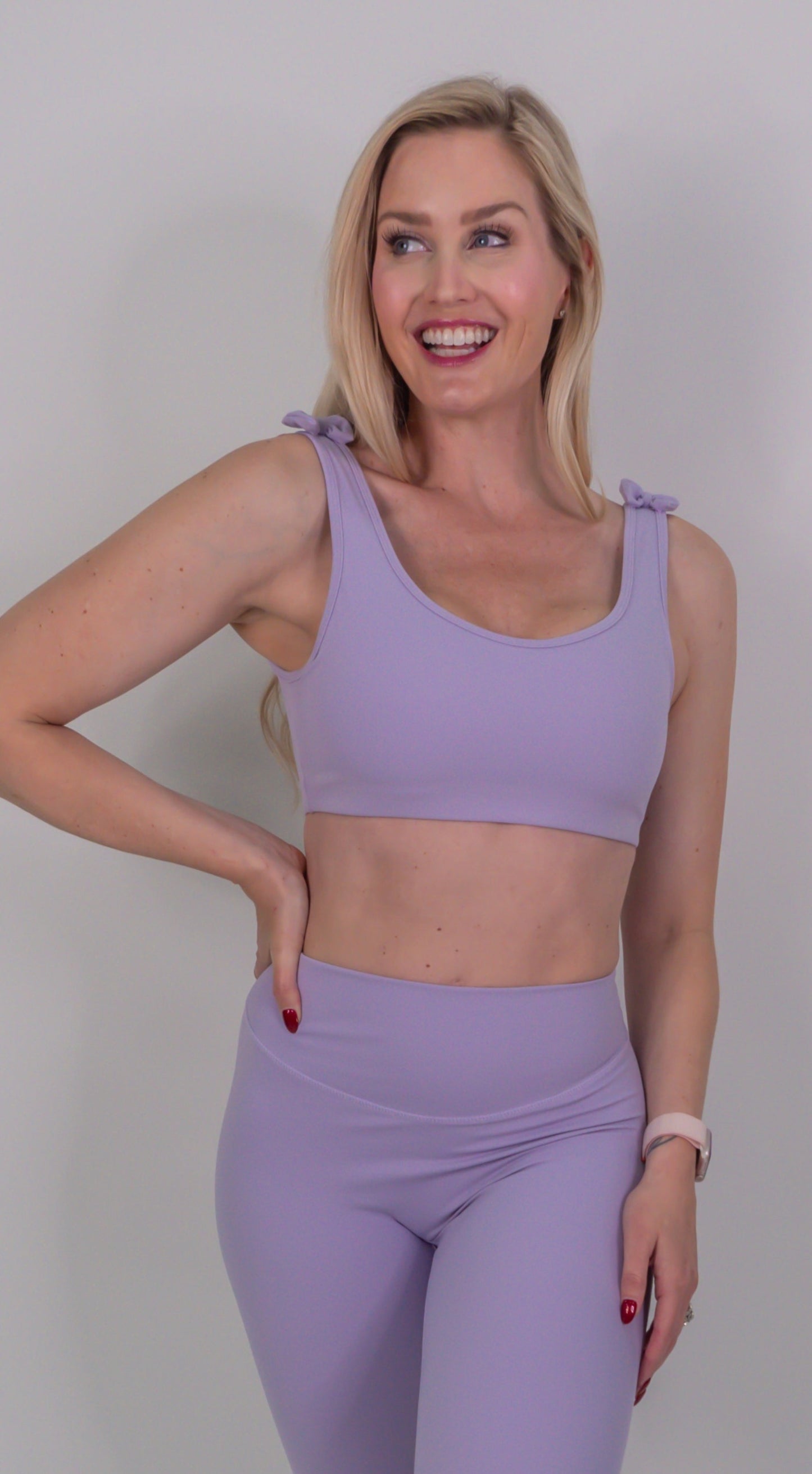 The Clara Bra in Lavender Lush