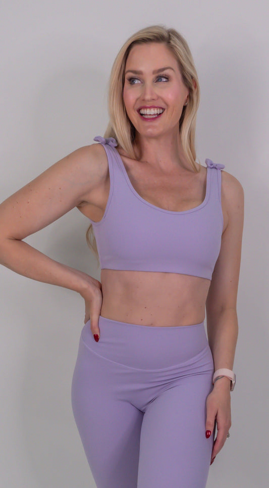 The Clara Bra in Lavender Lush