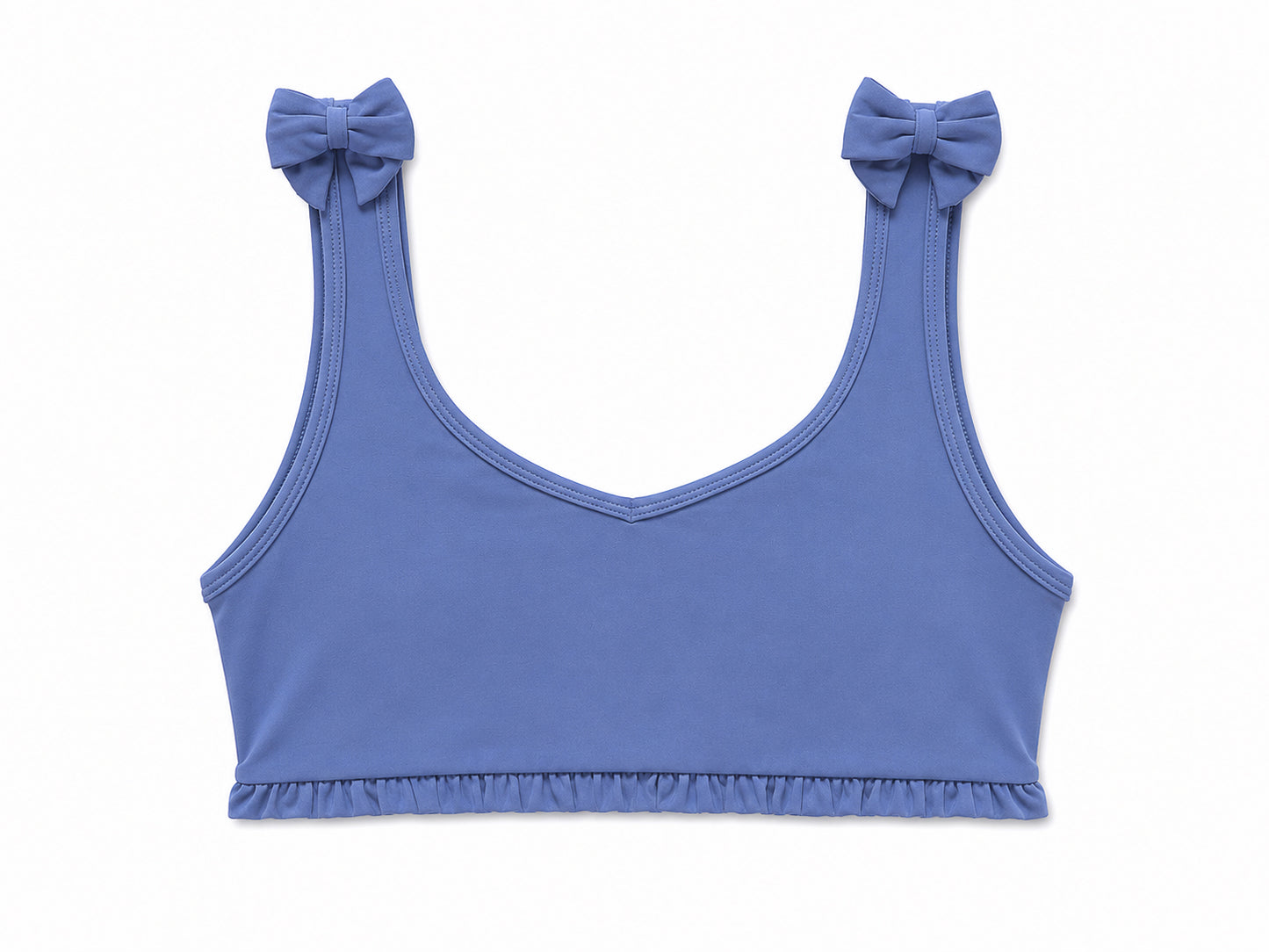 Juliet Micro Ruffle Scoop Bra