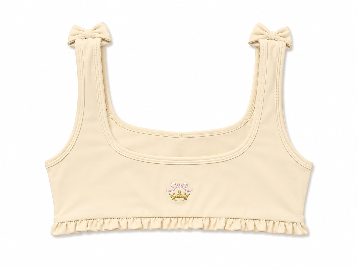 Juliet Micro Ruffle Scoop Bra