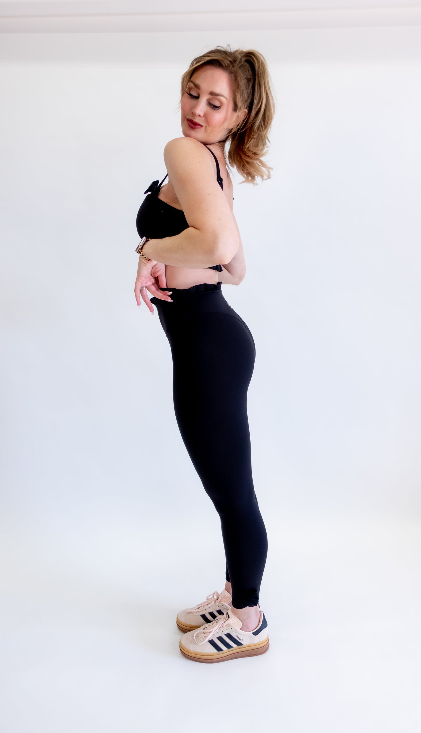 The Colette Legging in Noir