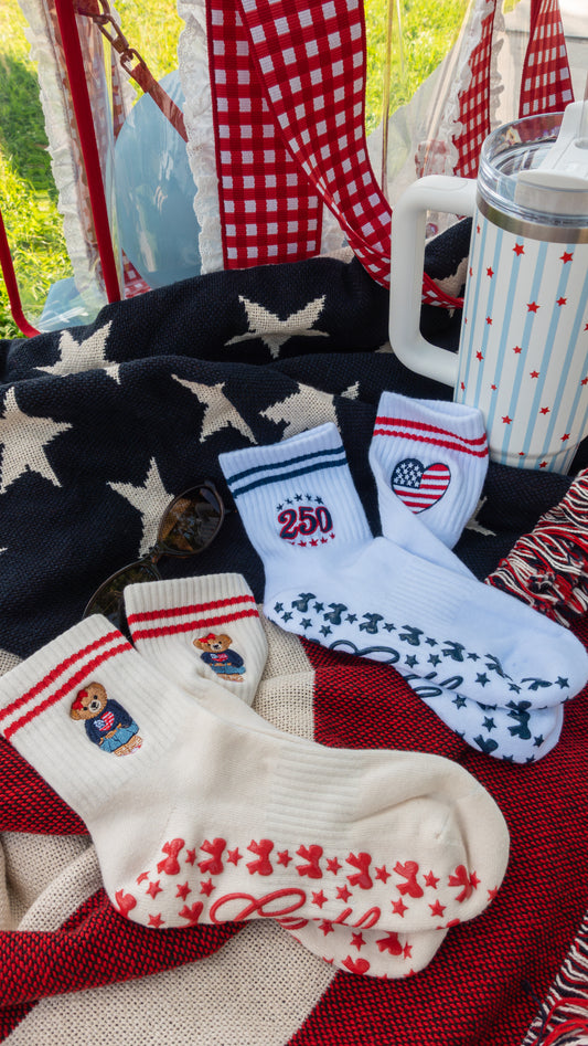 American Sweethearts Grip Sock Duo