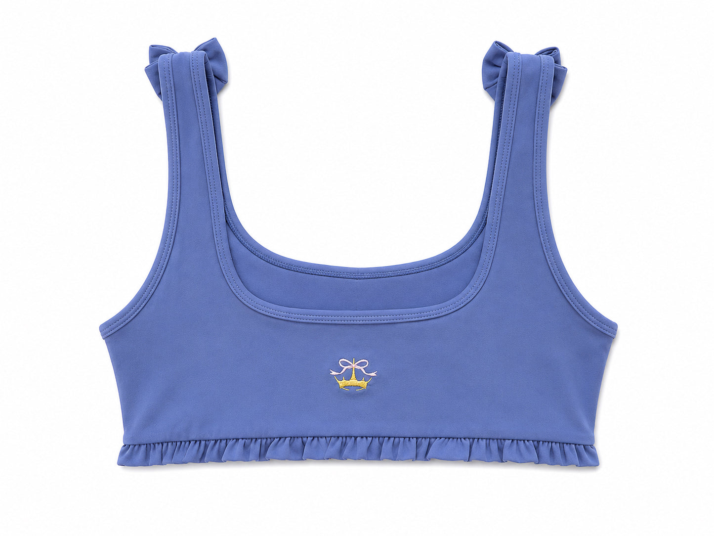 Juliet Micro Ruffle Scoop Bra