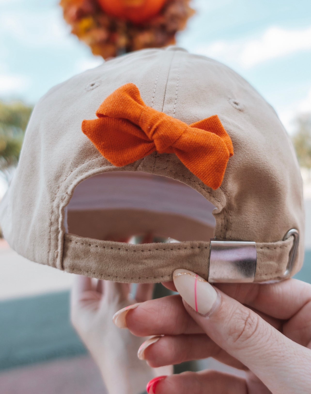 Pumpkin Cutie Put a Bow on it Hat