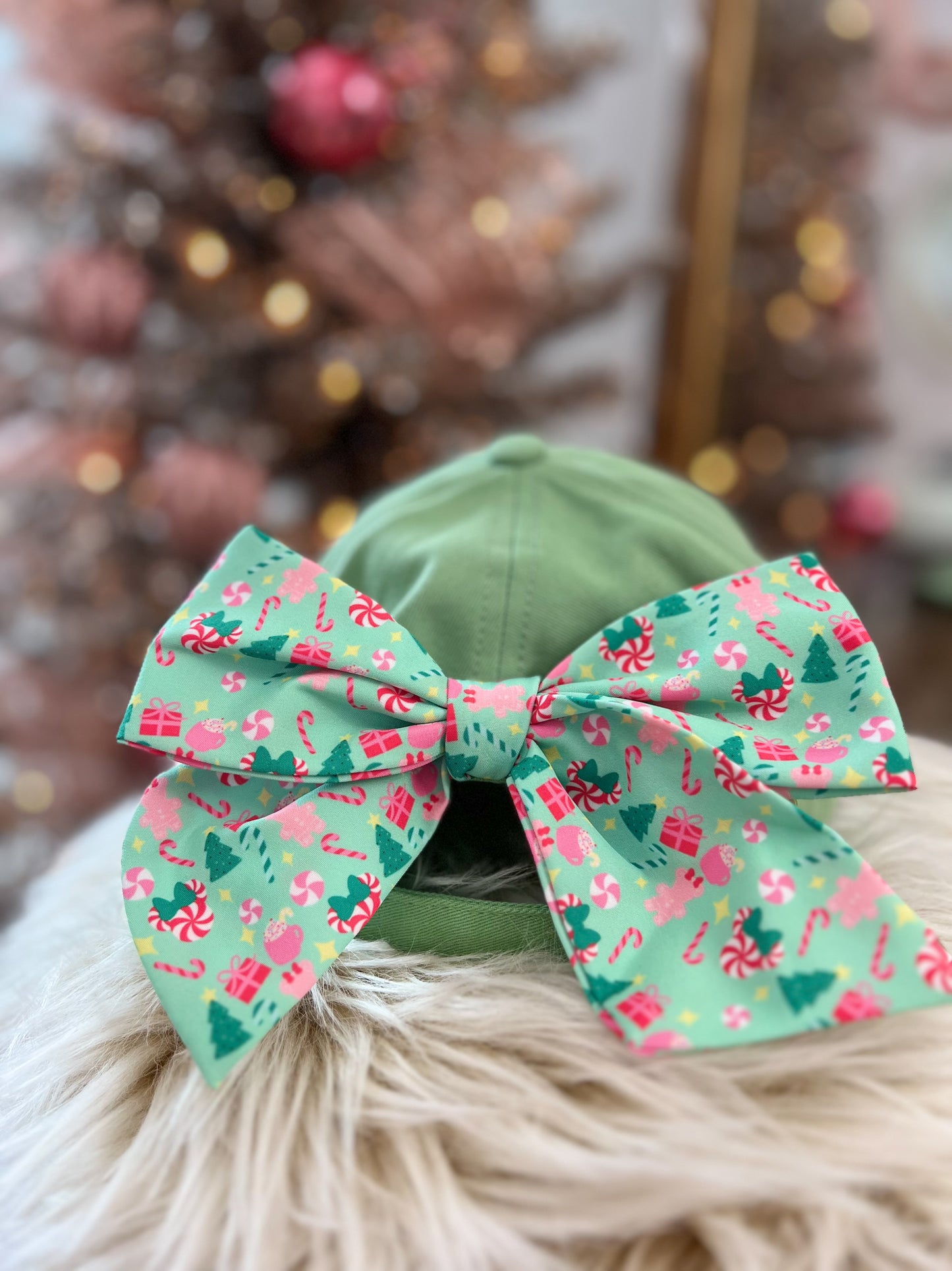 Miss Peppermint Pretty Put a Bow on it Hat